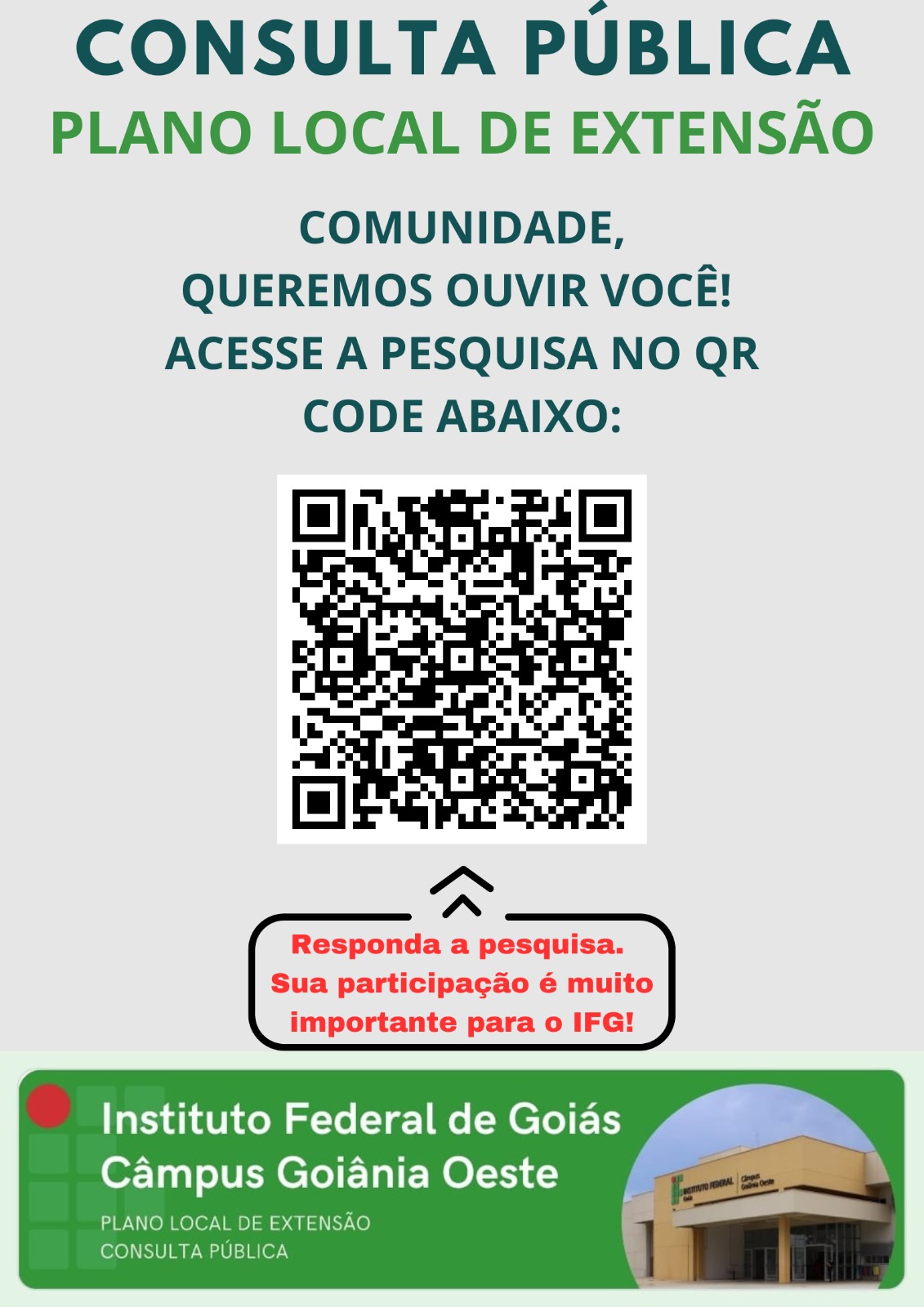 Consulta Pública Comunidade Externa